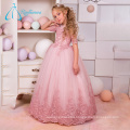 Tulle Satin Ball Gowns Designer Flower Girl Dresses